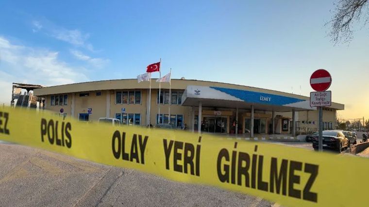 İzmit tren garında şüpheli paket