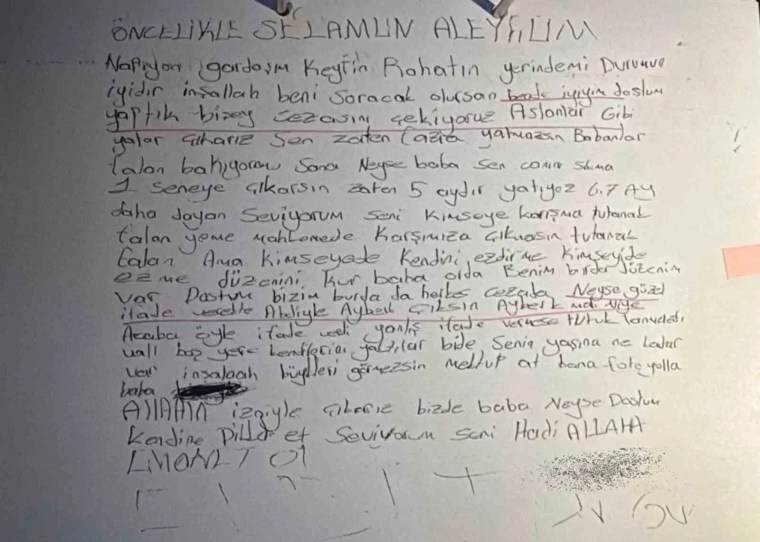 Ahmet Minguzzi cinayetinde yeni gelişme: Sanığın mektubu ortaya çıktı