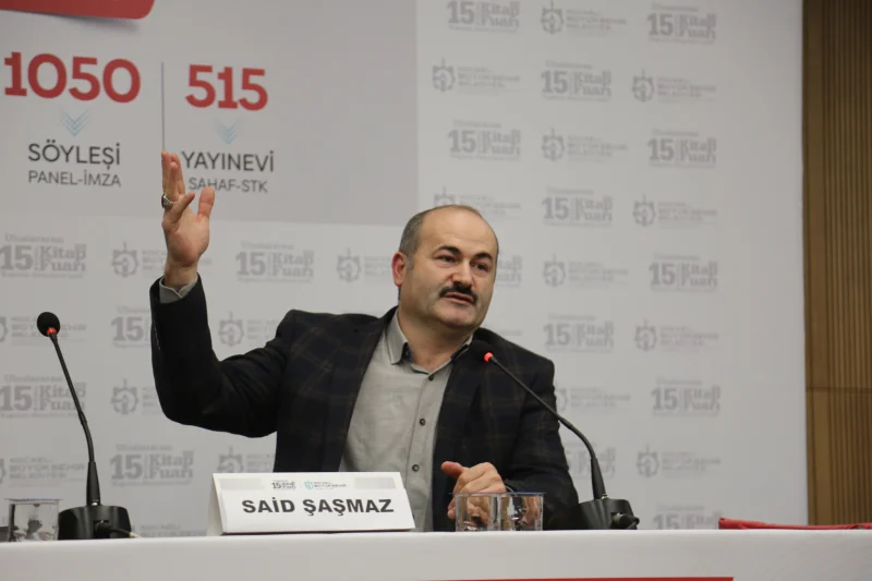 Said Şaşmaz: İman Ateşinin Tehlikede Olduğunu Görünce Yazmaya Başladım