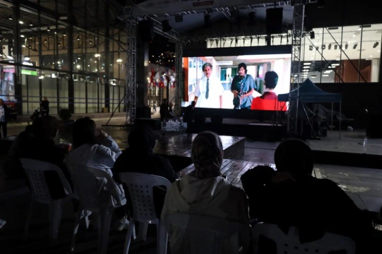 Kocaeli Kitap Fuarı’nda Açık Havada Sinema Heyecanı