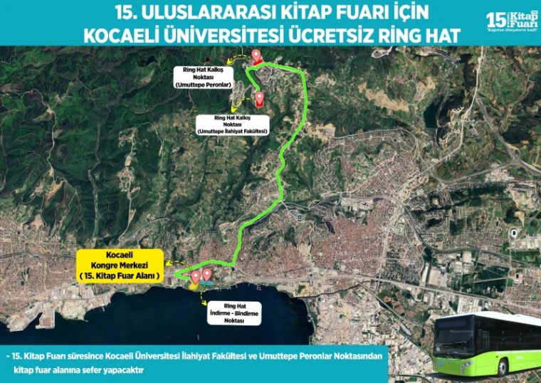 Kocaeli Kitap Fuarı’na Ulaşımda Kolaylıklar ve Hazırlıklar Tamamlandı