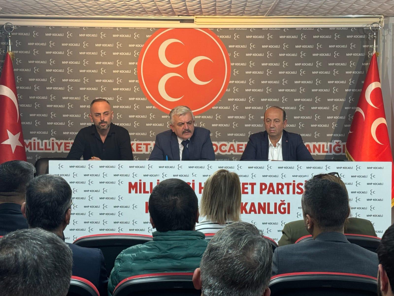 MHP Kocaeli’de olağanüstü toplantı! Yönetimde değişiklik var