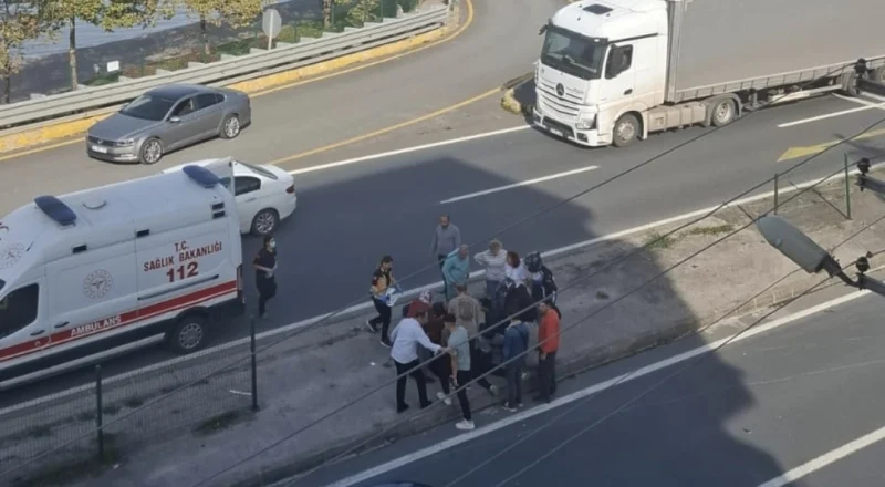 Gölcük’te D-130 Karayolunda Kaza!