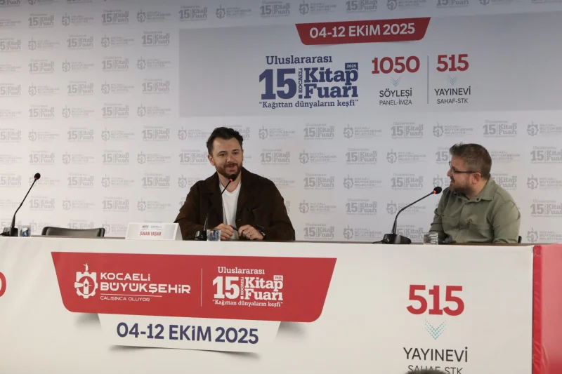 Sinan Yaşar Kocaeli Kitap Fuarı’nda: ‘Kitabın Dili Çocuğu Yakalamalı’