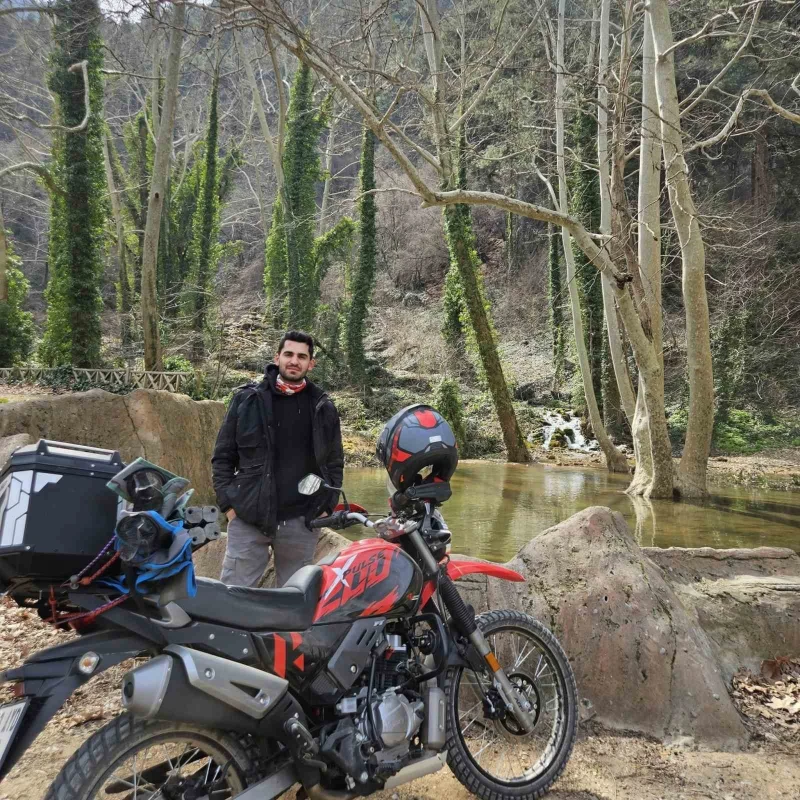 Motosikletli genç psikologun acı ölümü