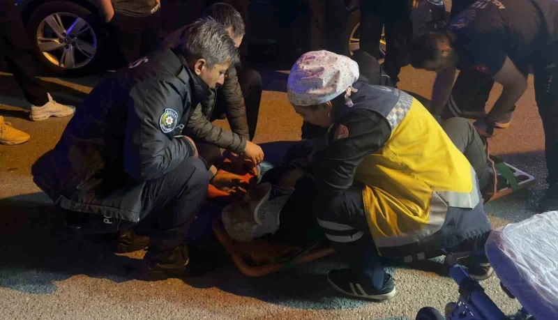 Motosiklet Kazası: Sürücü Seyir Halindeyken Yaralandı