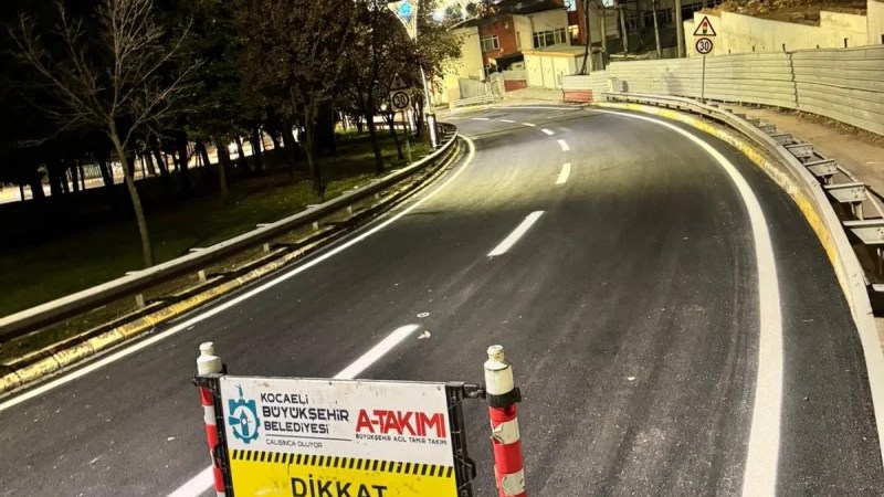Santral Rampası’nda Trafik Güvenliği Tamamlandı!