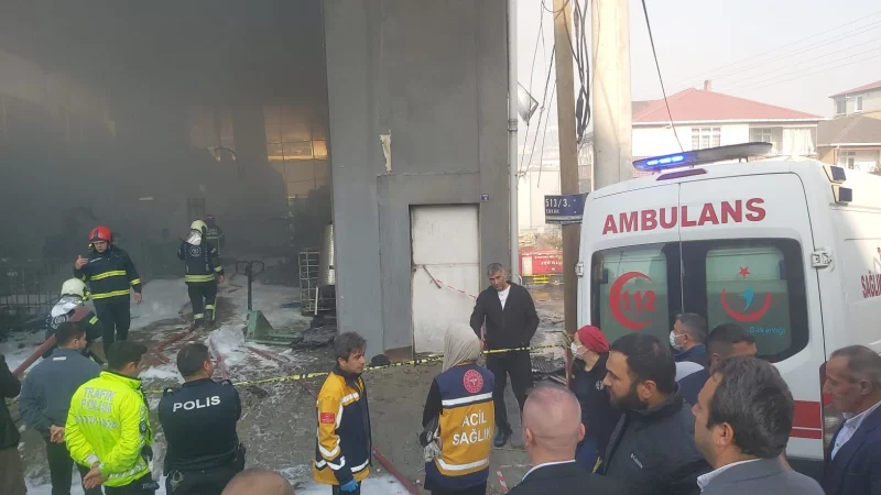 Dilovası’nda Fabrika Yangını: 6 Kişi Hayatını Kaybetti!