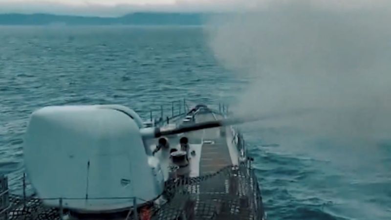 MKE, 127mm Deniz Topu Namlusunu TCG Fatih’ten Başarıyla Test Etti