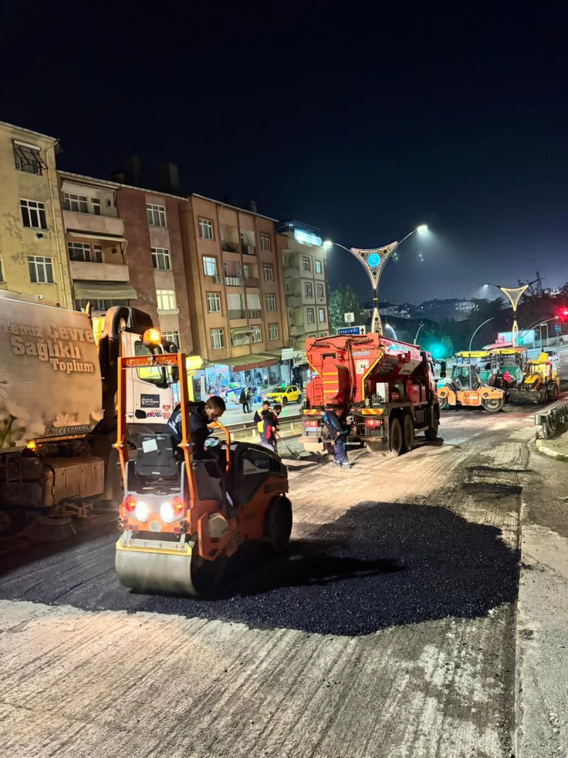 İzmit Santral Rampası’nda Çalışmalar Tamamlanıyor!