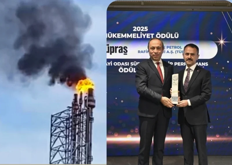 Kocaeli’de TÜPRAŞ’ta Duman ve Ödül!
