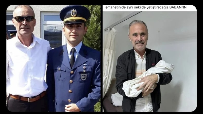 Gürcistan’da Düşen Uçakta Şehit Olan Astsubayın Kızı Doğdu!