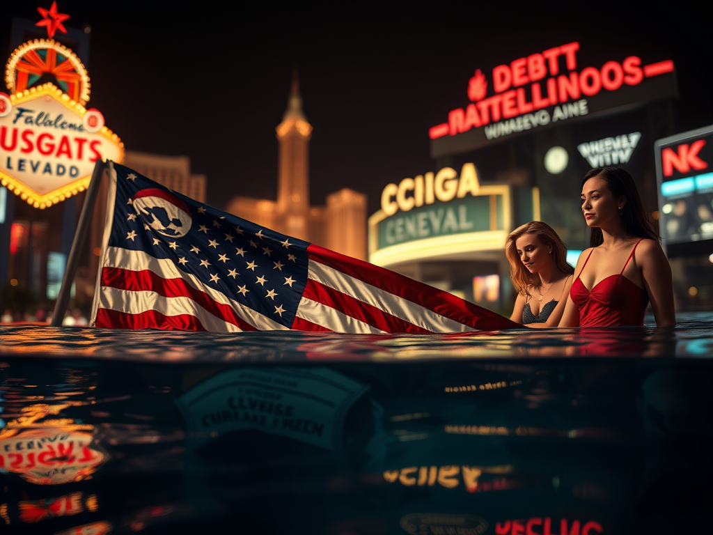 Amerika ekonomik olarak günden güne batıyor! Işıltılı yalanlar!