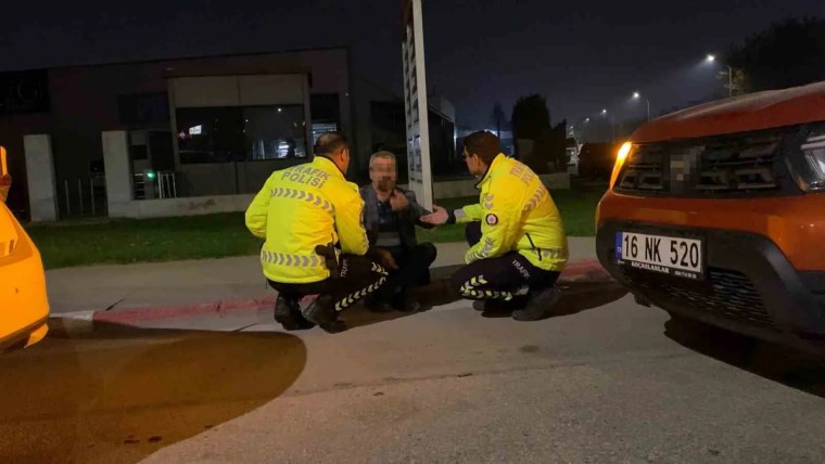 İnegöl'de 6. Kez Alkollü Yakalanan Sürücü: "Yine Patladık"