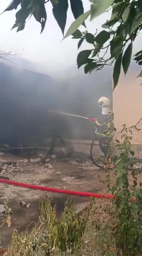 Adana'da Engelli Kadın Yangında Hayatını Kaybetti