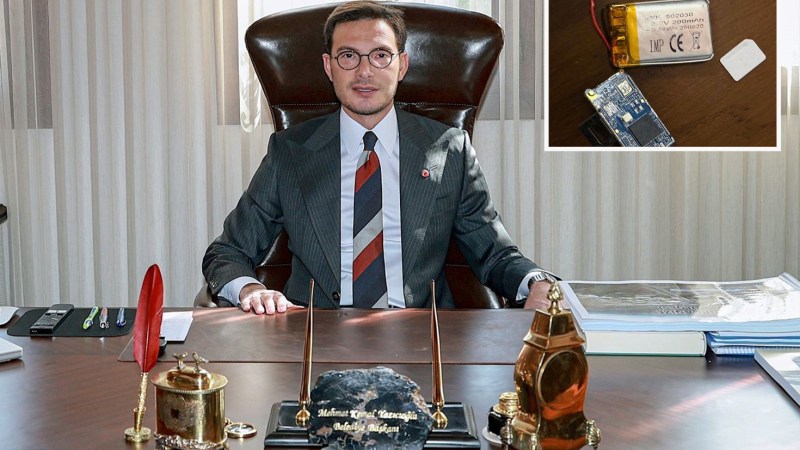Tokat’ta Belediye Başkanı’nın Odasında Dinleme Cihazı!
