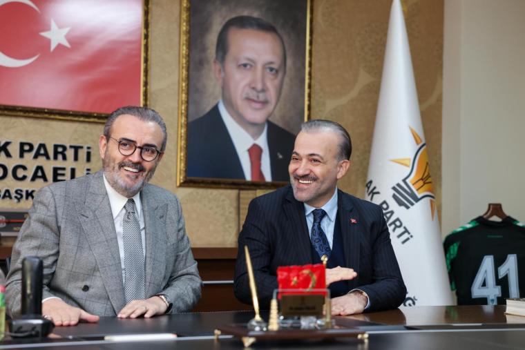 Mahir Ünal, Kocaeli İl Başkanlığı’nda!