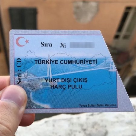 Yurt Dışı Çıkış Harcı 1.190 TL’ye Yükseldi!
