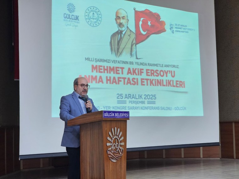 Mehmet Akif Ersoy Gölcük’te Anıldı!