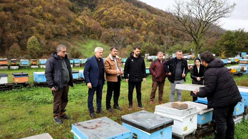 Batı Trakya’dan Kocaeli’ye arıcılık deneyimi ziyareti
