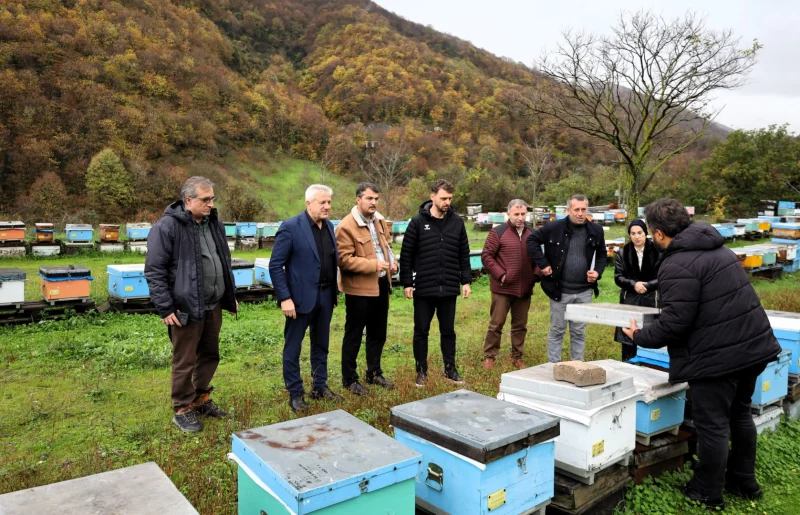 Batı Trakya’dan Kocaeli’ye arıcılık deneyimi ziyareti