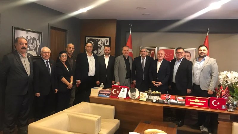 Kocaeli Ticaret Odası’ndan CHP İl Başkanı Arcan’a ziyaret!