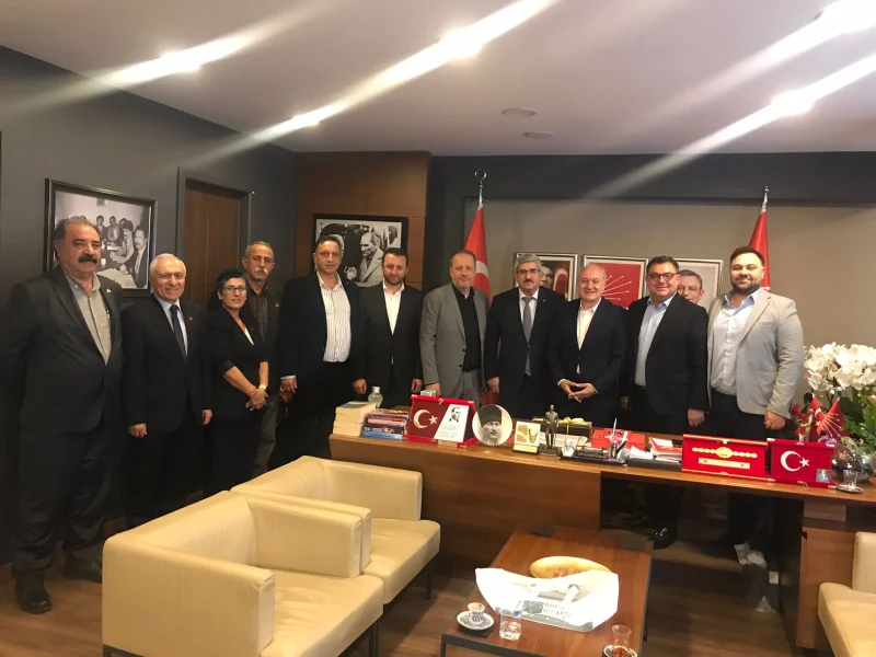 Kocaeli Ticaret Odası’ndan CHP İl Başkanı Arcan’a ziyaret!