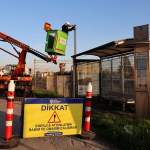 Körfez’de Duraklara Güneş Enerjili Aydınlatma!