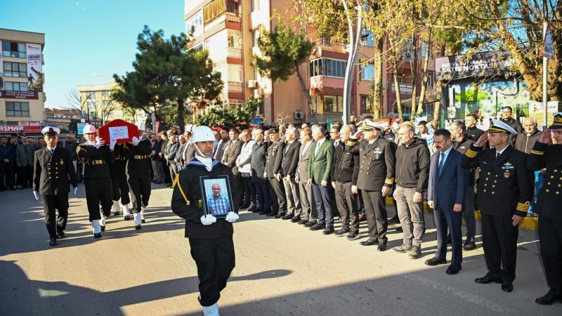 Derince’de Kıbrıs Gazisi Mehmet Akar’a Veda!