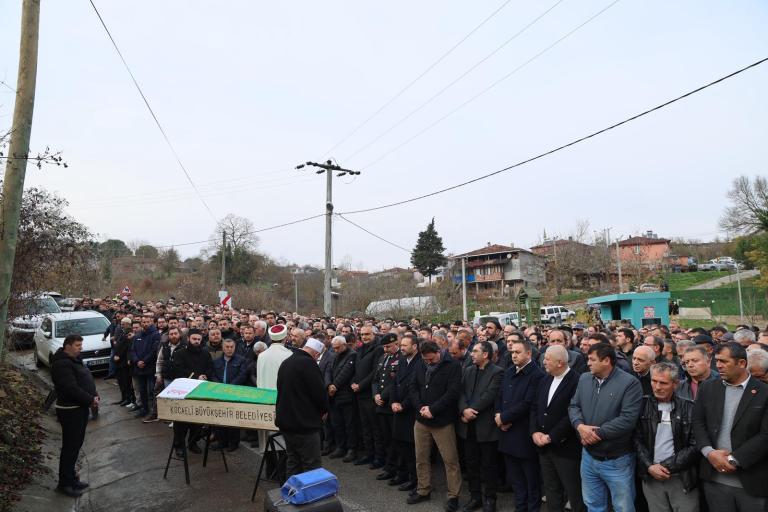 Gebze’de Duraklı Mahallesi Muhtarı Mehmet Yavaş’a Veda!