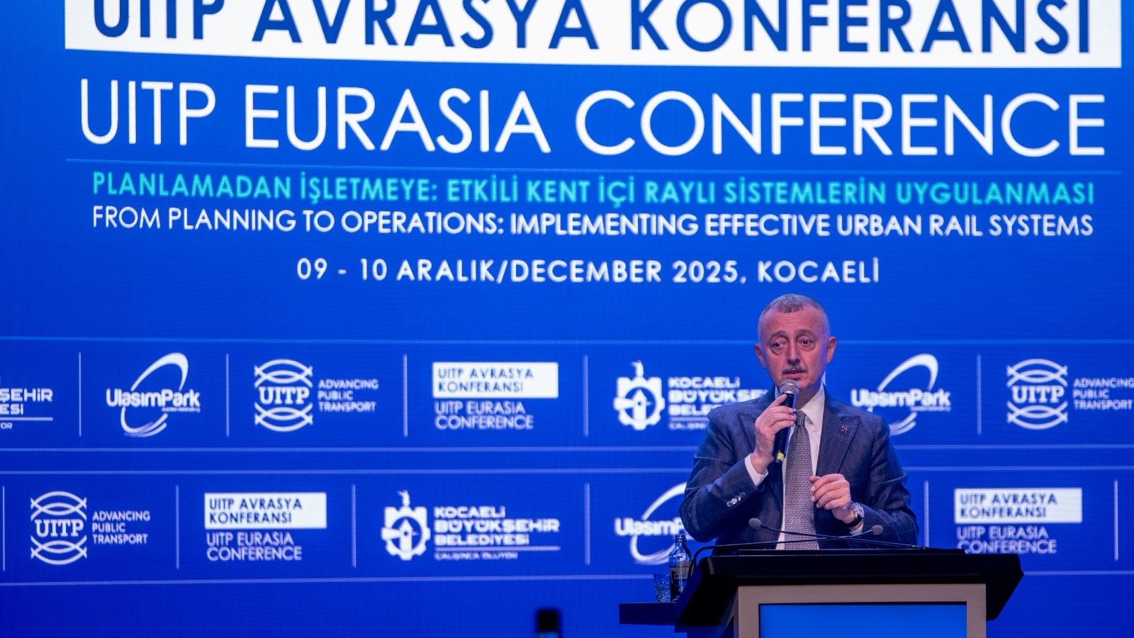 UITP Avrasya Konferansı 2025 başladı, açılışı Başkan Büyükakın yaptı: En doğru ulaşım yöntemi, toplu taşıma sistemi