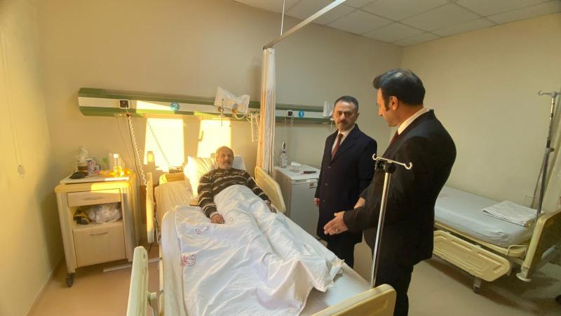 Vali Aktaş’tan Seka Devlet Hastanesi’ne Ziyaret!