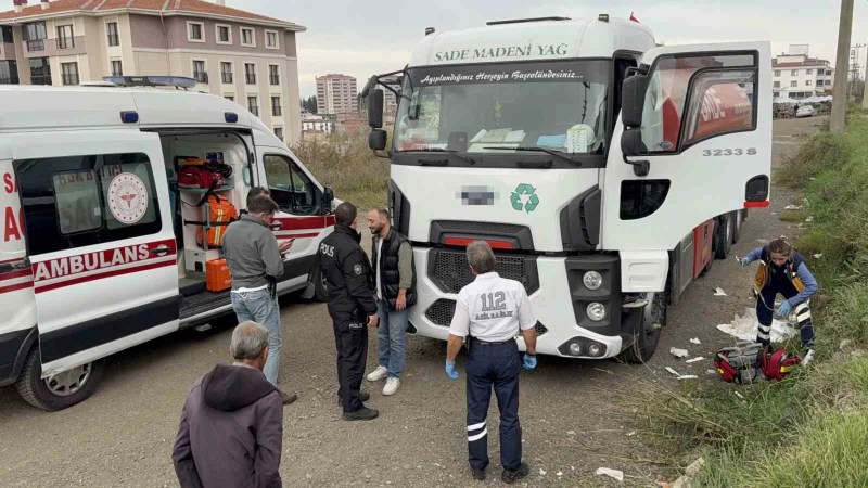 Samsun'da Tanker Sürücüsü Araçta Ölü Bulundu