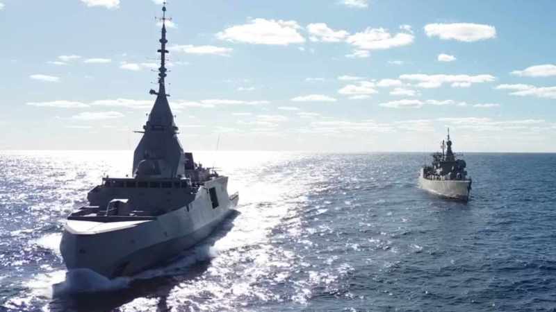 Yunanistan’a İlk Belharra Fırkateyni Geldi