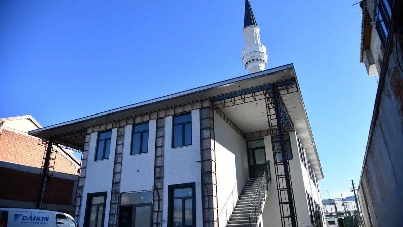 Başiskele'de Gazze Şehitleri Camisi İnşaatında Sona Gelindi
