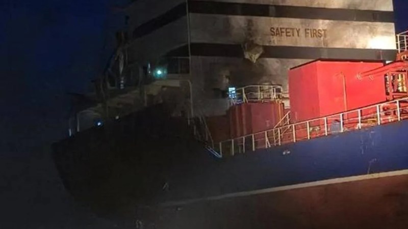 Odessa'da Rusya'nın Saldırısında Türk Gemisi Vuruldu