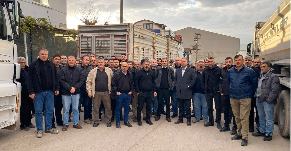 Kocaeli’de kamyoncular isyanda: “Ya taleplerimiz karşılanır ya da kontağı kapatırız”