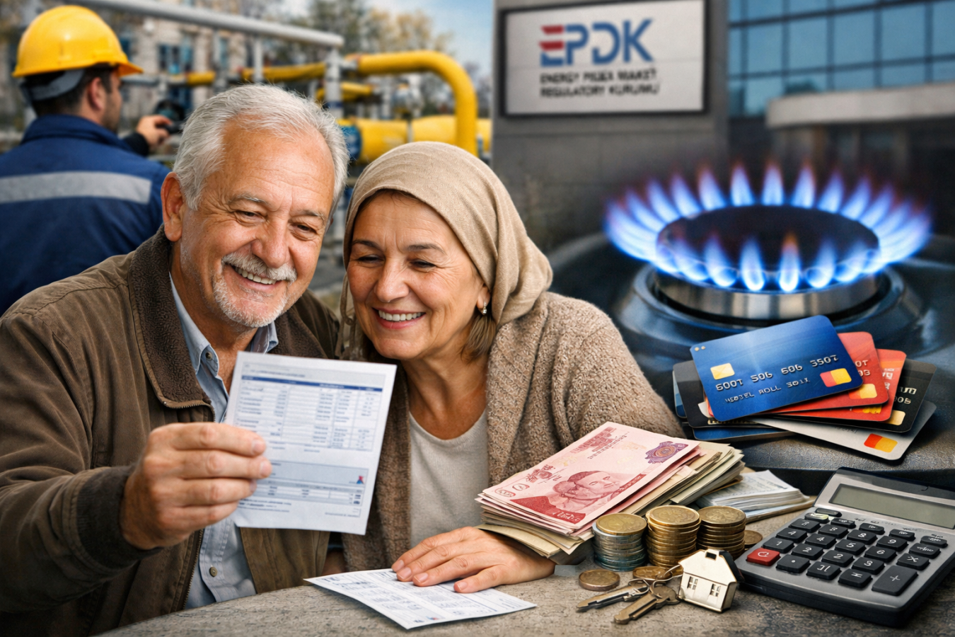 65 yaş üzerine doğalgazla ilgili müjde geldi
