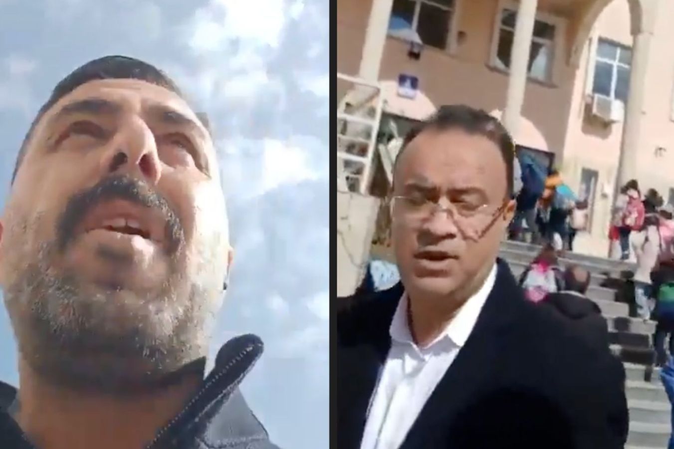 Derince’de şok olay! Veli parmak salladı, okul müdürü edebini bozmadı