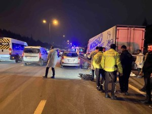 Başakşehir TEM'de Motosikletli Kazada Hayatını Kaybetti