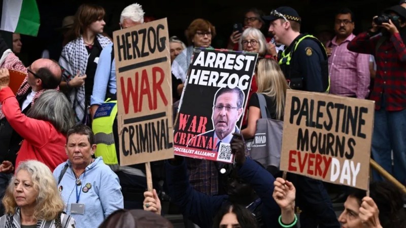 Avustralya'da Filistin Yanlısı Protestolara Polis Müdahalesi