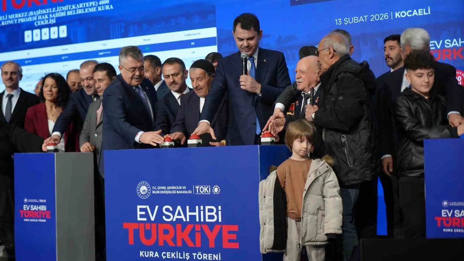 Kocaeli'de 10 Bin 340 Sosyal Konutun Kura Çekimi Gerçekleştirildi