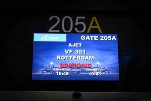 AJet İstanbul'dan Rotterdam'a Uçuşlara Başladı