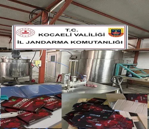 Kocaeli'de 10 Milyon TL Değerinde Kaçak Bitkisel Macun Ele Geçirildi
