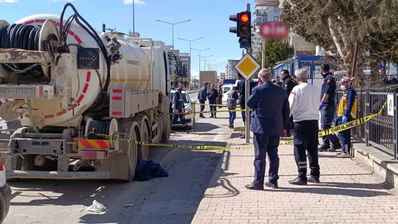 Adıyaman'da Tanker Kazasında Yaya Hayatını Kaybetti