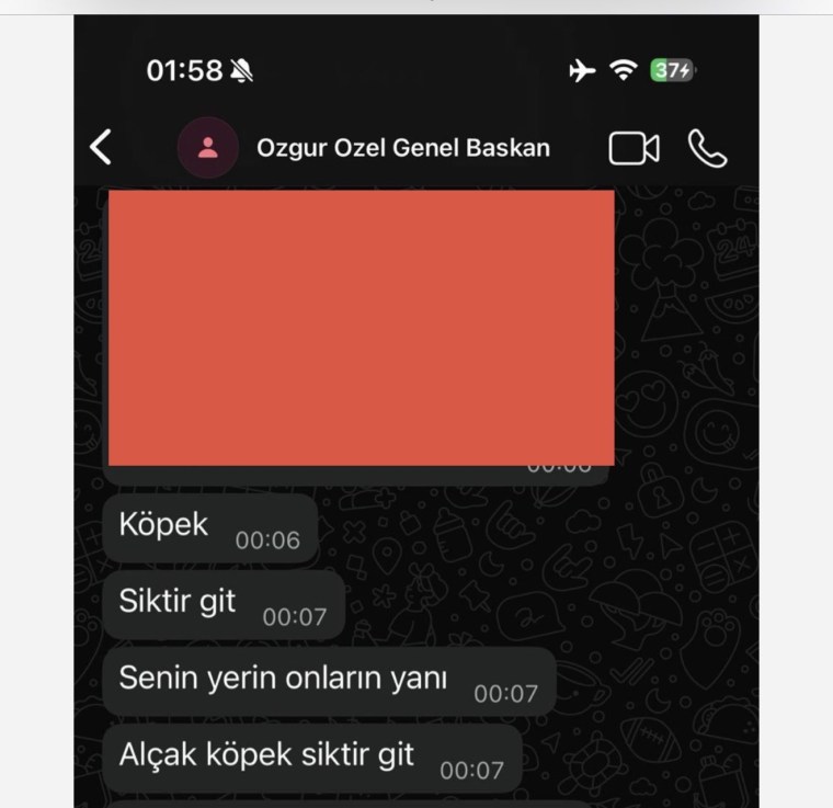 Özgür Özel’in skandal mesajları ortaya çıktı!