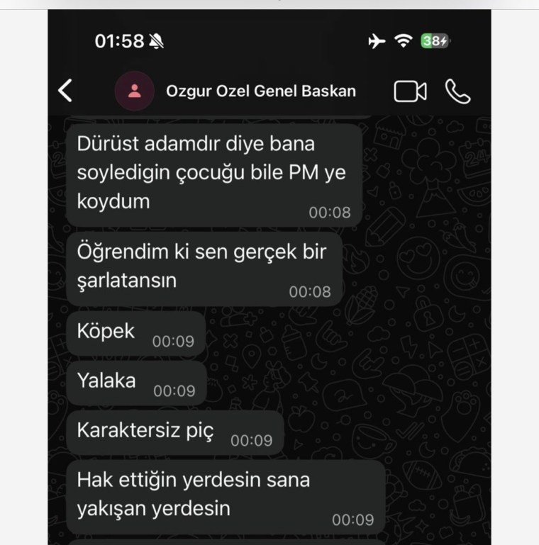 Özgür Özel’in skandal mesajları ortaya çıktı!