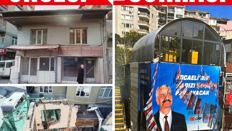 İzmit’in göbeğinde 923 gündür yıkılmayan kaçak bina tepkisi! “İki sandalyeye gücü yeten, buraya neden sessiz?”