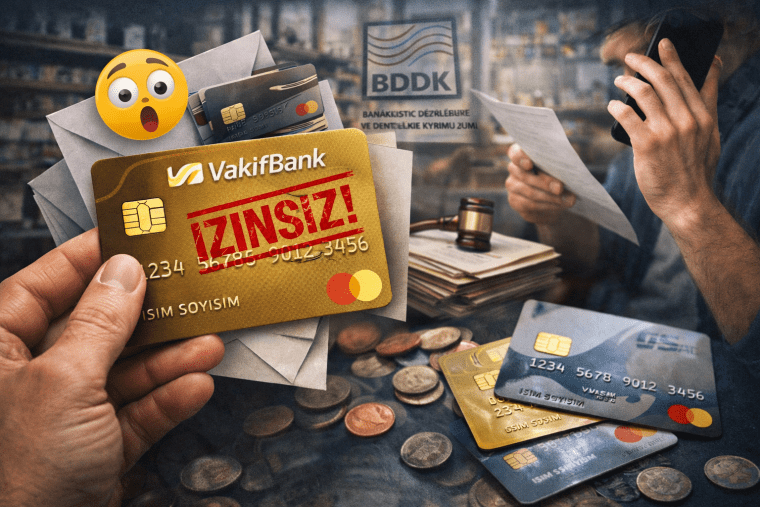 Kocaeli’de kredi kartı şoku: habersiz gönderilen kartlara uyarı
