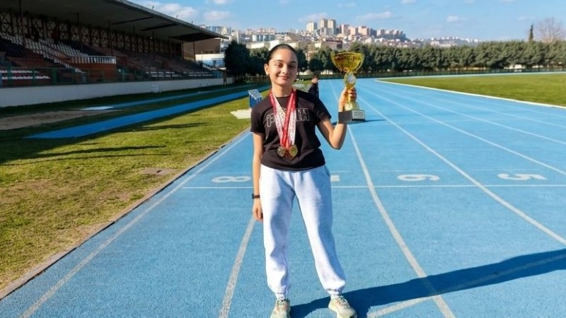 Pistlerin yükselen yıldızı: Alya Gül Keskin Türkiye üçüncüsü oldu